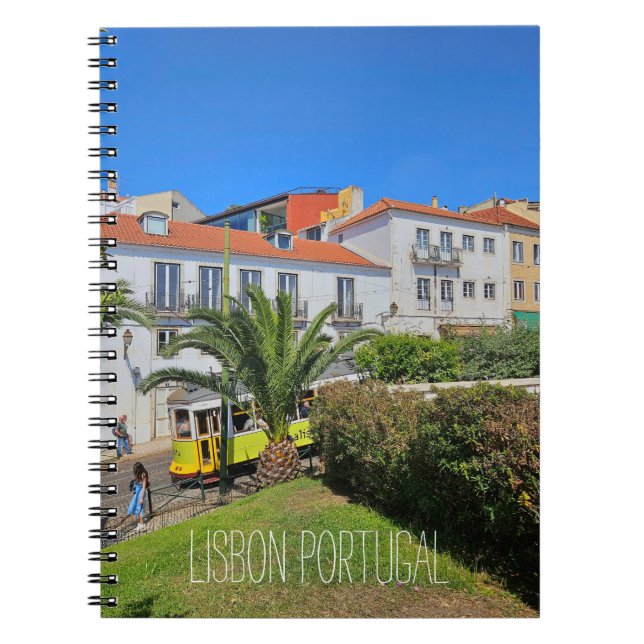 Lissabon, Portugal Anteckningsbok (Framsidan)