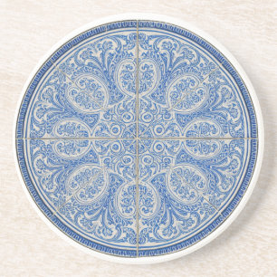 Lissabon Portugal Azulejos Tile Design Underlägg