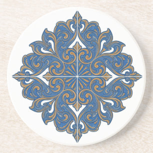 Lissabon Portugal Azulejos Tile Design Underlägg