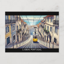 Lissabon Portugal Bica Funicular
