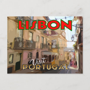 Lissabon, Portugal. Ett kort från serie Visit...