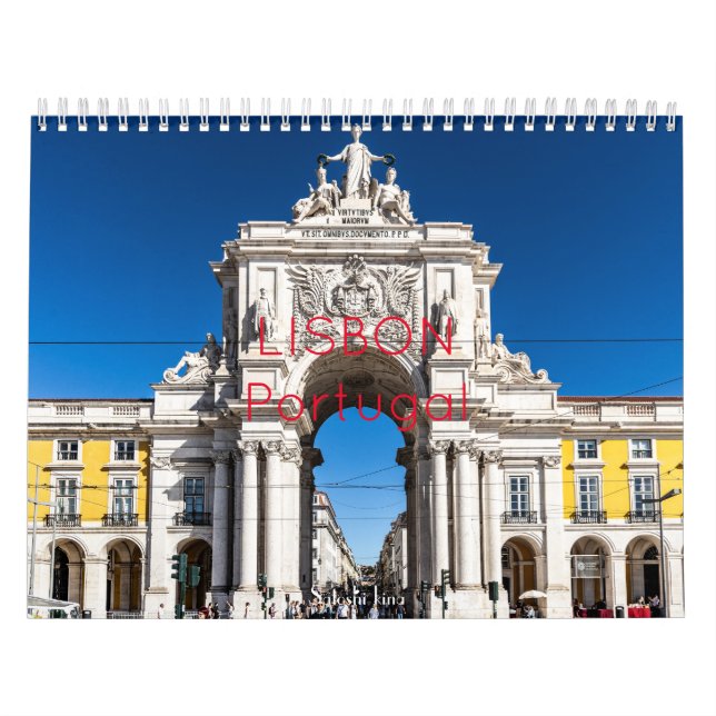 Lissabon Portugal Kalender (Omslag)