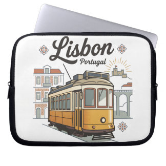 Lissabon, Portugal Laptop Fodral