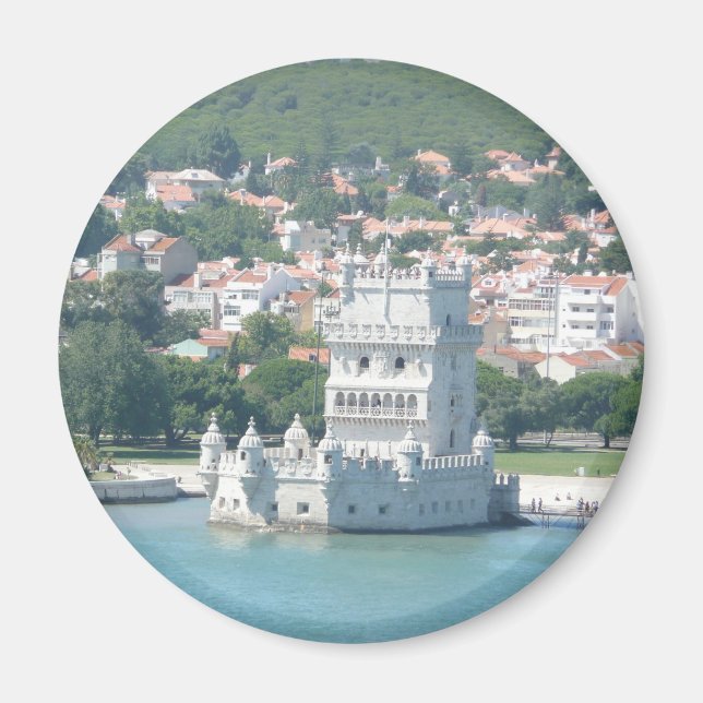 Lissabon, Portugal Magnet (Framsidan)