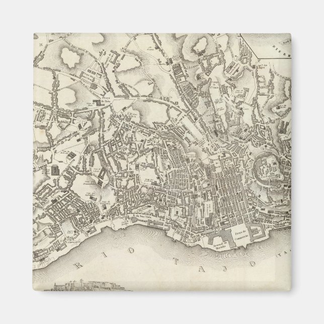 Lissabon, Portugal Magnet (Framsidan)