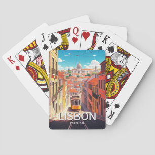 Lissabon Portugal Pantheon Alfama Anime Casinokort