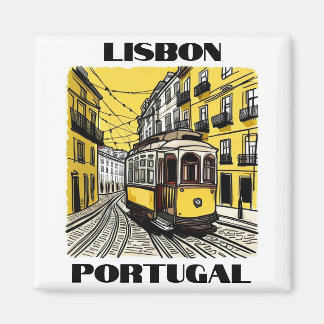 Lissabon, Portugal - Resor - Magnet