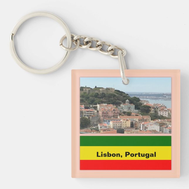 Lissabon, Portugal Skyline (Framsidan)