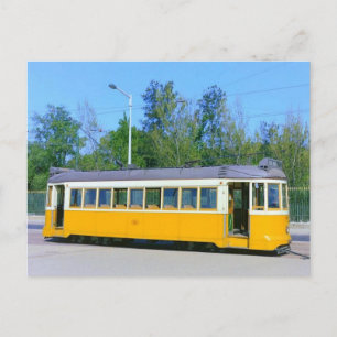 Lissabon Portugal Spårvagn 1964 vykort