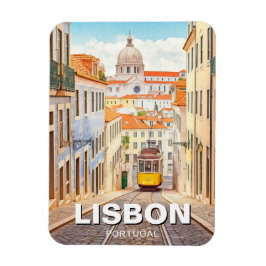 Lissabon Portugal Travel Alfama National Pantheon Magnet