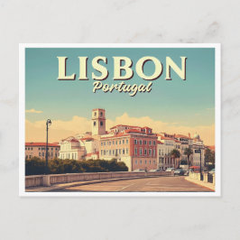 LISSABON PORTUGAL VINTAGE VYKORT