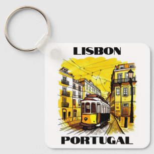 Lissabon, Portugals nyckelkedja Nyckelring