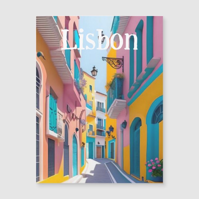 Lissabon Potugal (Framsida)