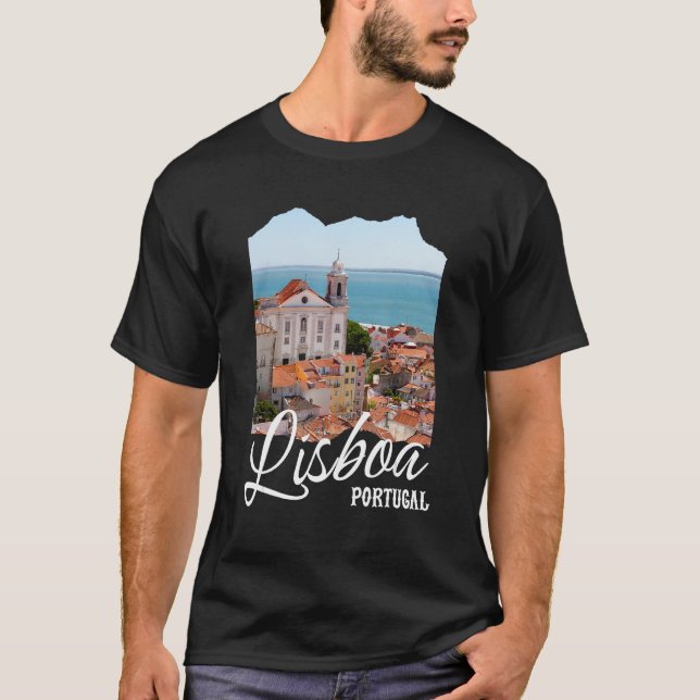 Lissabon T Shirt (Framsida)