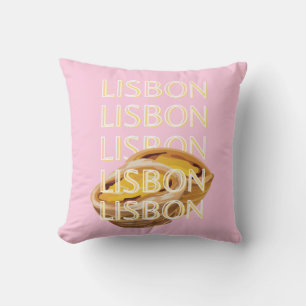 Lissabon Travel Art, Portugal Travel Art, Rosa Kudde
