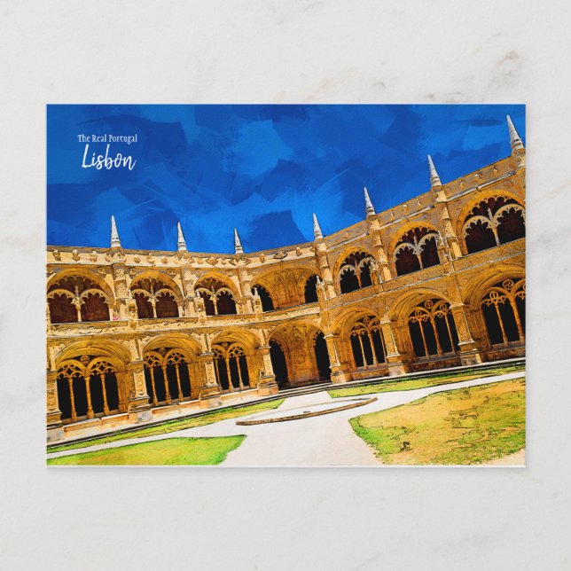 Lissabon - vykortet Real Portugal Vykort (Framsida)