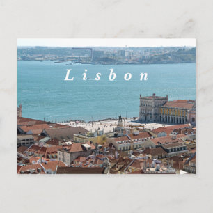 Lissabonpanorama. Vykort