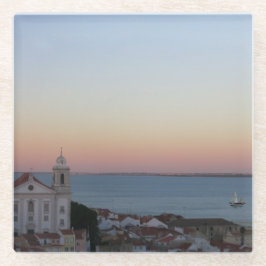 Lissabonstrategin Solnedgång - Portugal Foto