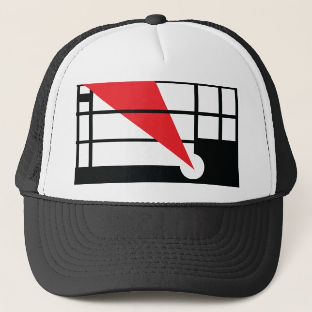 Lissitzky & Mondrain Truckerkeps (Framsida)
