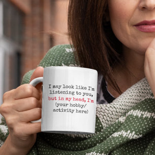 Listar inte Anpassningsbar Funny Quotes Co Kaffemugg