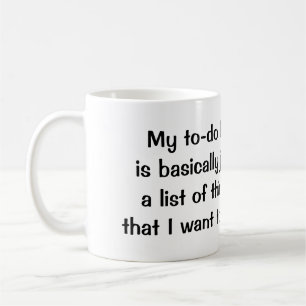 "Listar mitt matbråk" muggen Kaffemugg