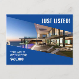 Listat! - Blue Metro - vykort