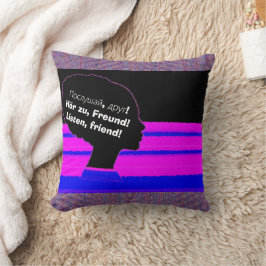 Listen Friend Pillow Kudde