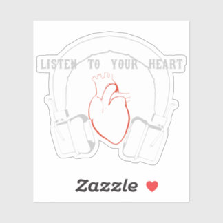 Listen to Your Heart Klistermärken