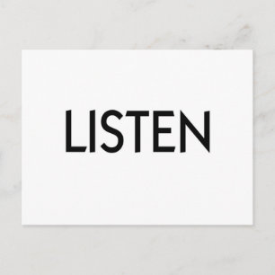 LISTEN VYKORT