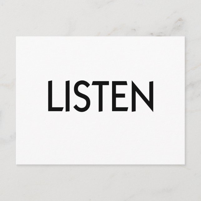 LISTEN VYKORT (Framsida)