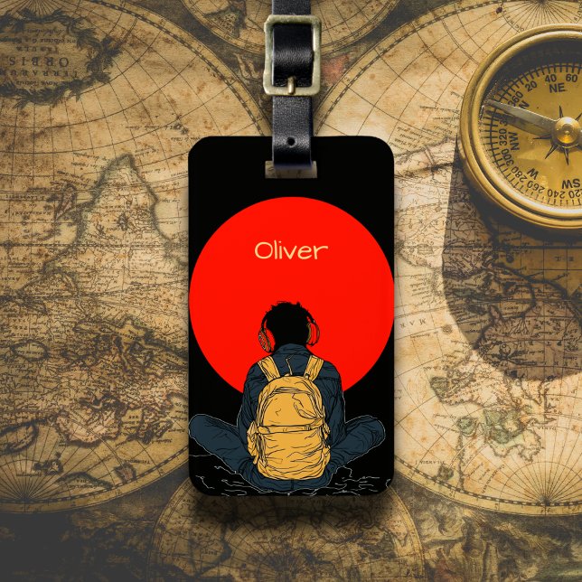 Listening to the Sunset Bagagebricka (Skapare uppladdad)