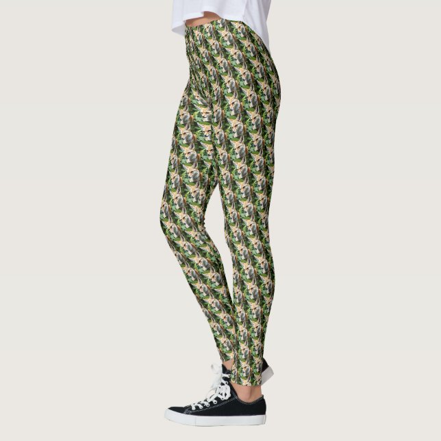Listig Fennecräv, Leggings (Vänster)