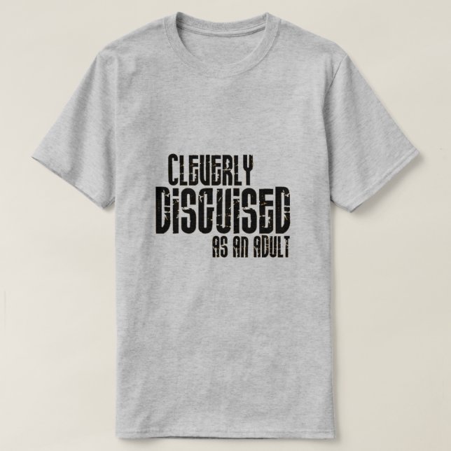 listigt förklädd t shirt (Design framsida)