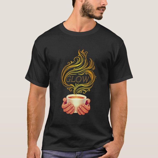 Lististilen "Golden Hour Glow Luxury Comfort Lifes T Shirt (Framsida)