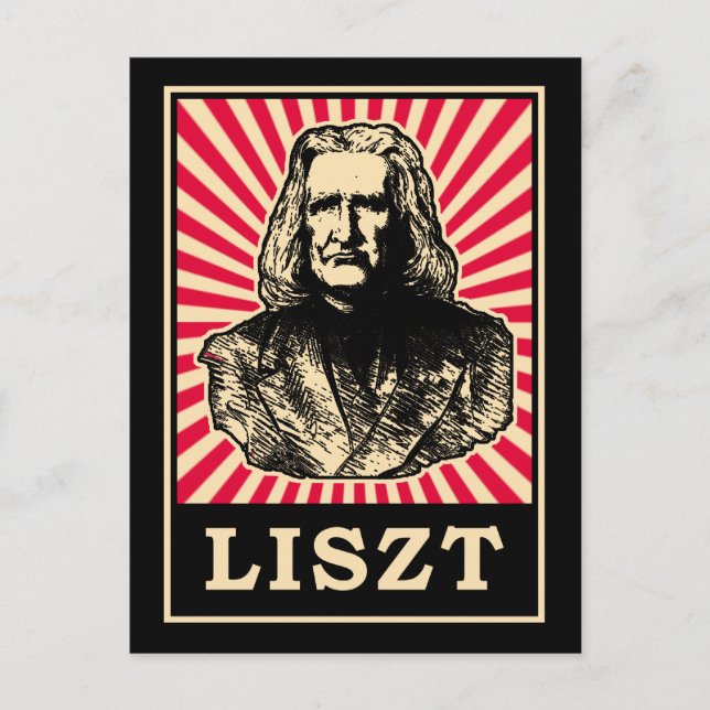 Liszt Vykort (Framsida)