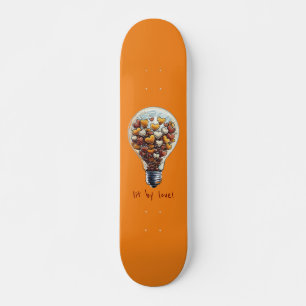Lit av Kärlek Mini Skateboard Bräda 18,5 Cm