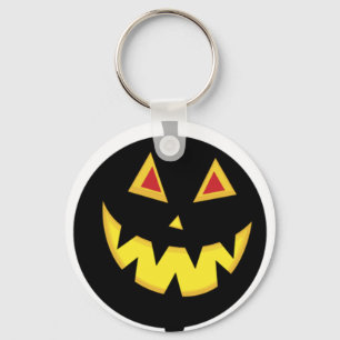 Lit Jack-o-Lantern-nyckelkedja Nyckelring