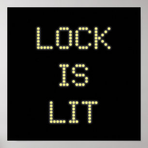 Lit Pinball Poster #9