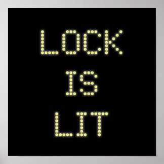 Lit Pinball Poster #9