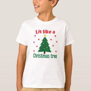 Lit som en Julgran jul T-Shirt