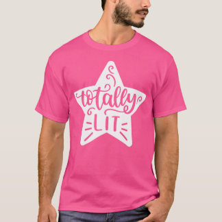 Lit Star Galaxy Space Universe astronomi T Shirt