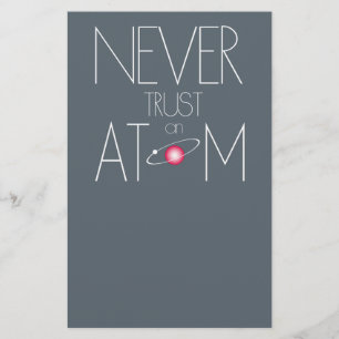 Lita aldrig på atom flygblad