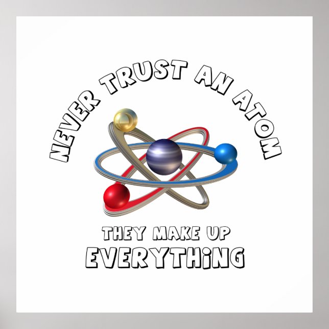 Lita aldrig på atom poster (Framsidan)