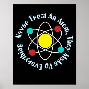 Lita aldrig på en atom, forskningskemisk lärare poster