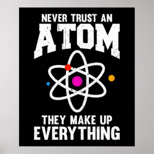 Lita aldrig på en atom poster