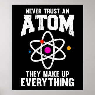 Lita aldrig på en atom poster