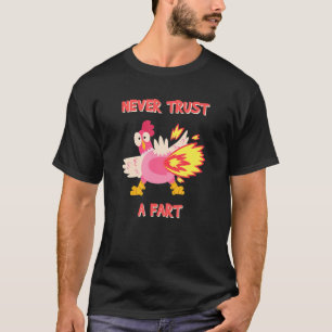 Lita aldrig på en Fart - Manar Fart Joke T Shirt