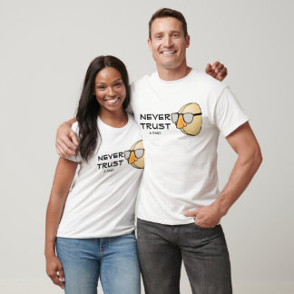 Lita aldrig på ett Fart Joke Wise Crack T-shirt