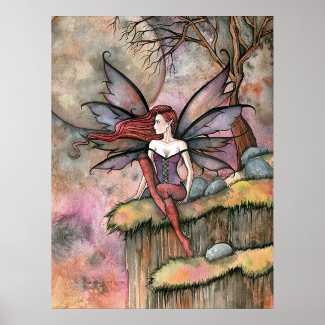 Lita Fairy Art Poster Skriv ut av Molly Harrison (Framsidan)