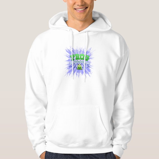 Lita fullt ut på Gud Sweatshirt Med Luva (Framsida)